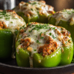 Low Carb Stuffed Bell Peppers hero shot