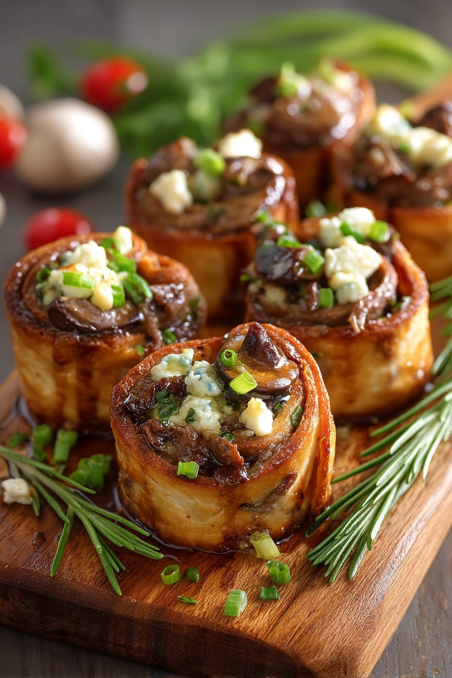 Keto Philly Cheesesteak Rolls serving