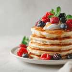 Almond Flour Pancakes featured