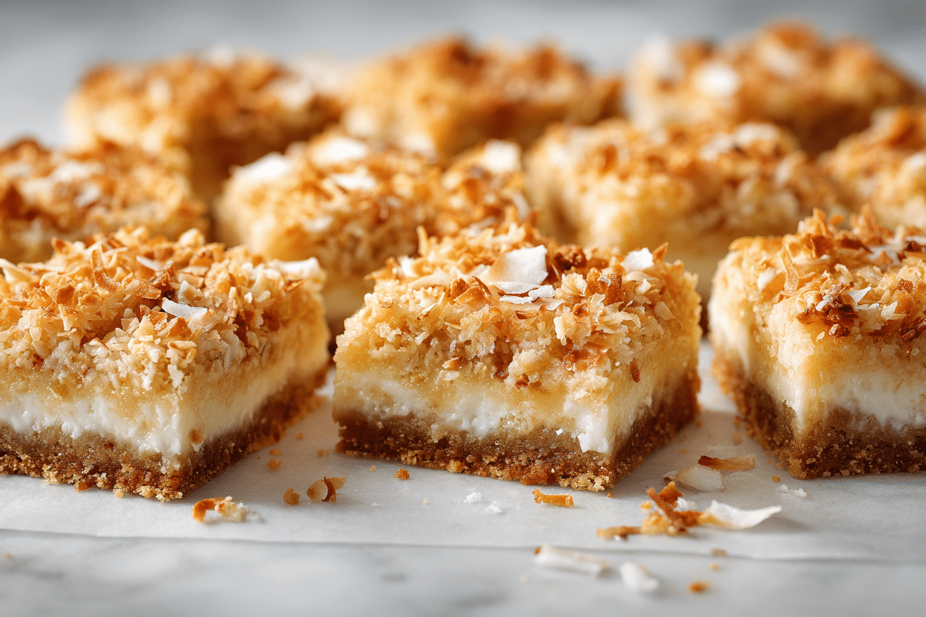 Coconut Dream Bars featured