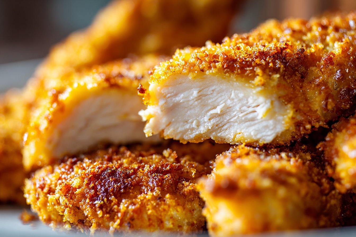 Baked Chicken Tenders recipe card