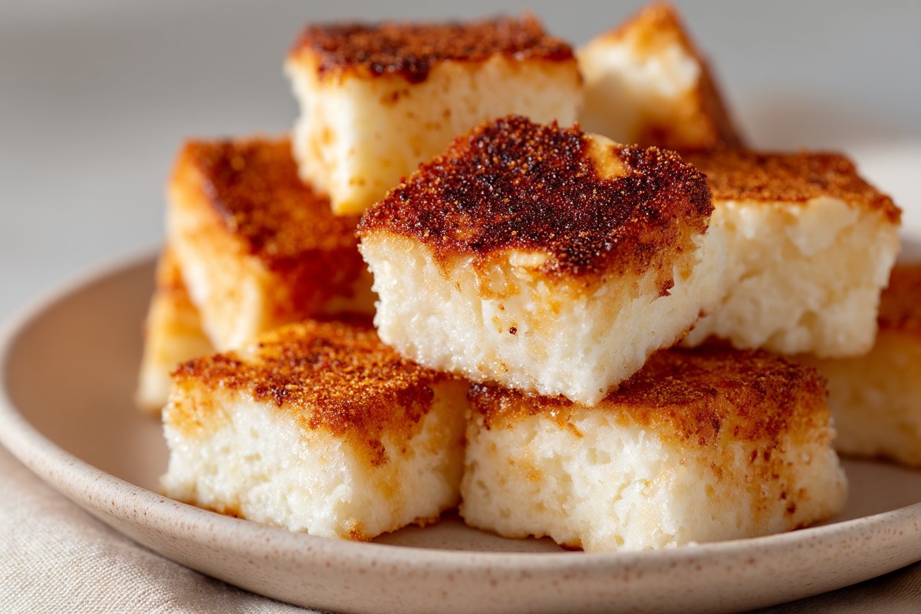 Crispy Cottage Cheese Treats featured