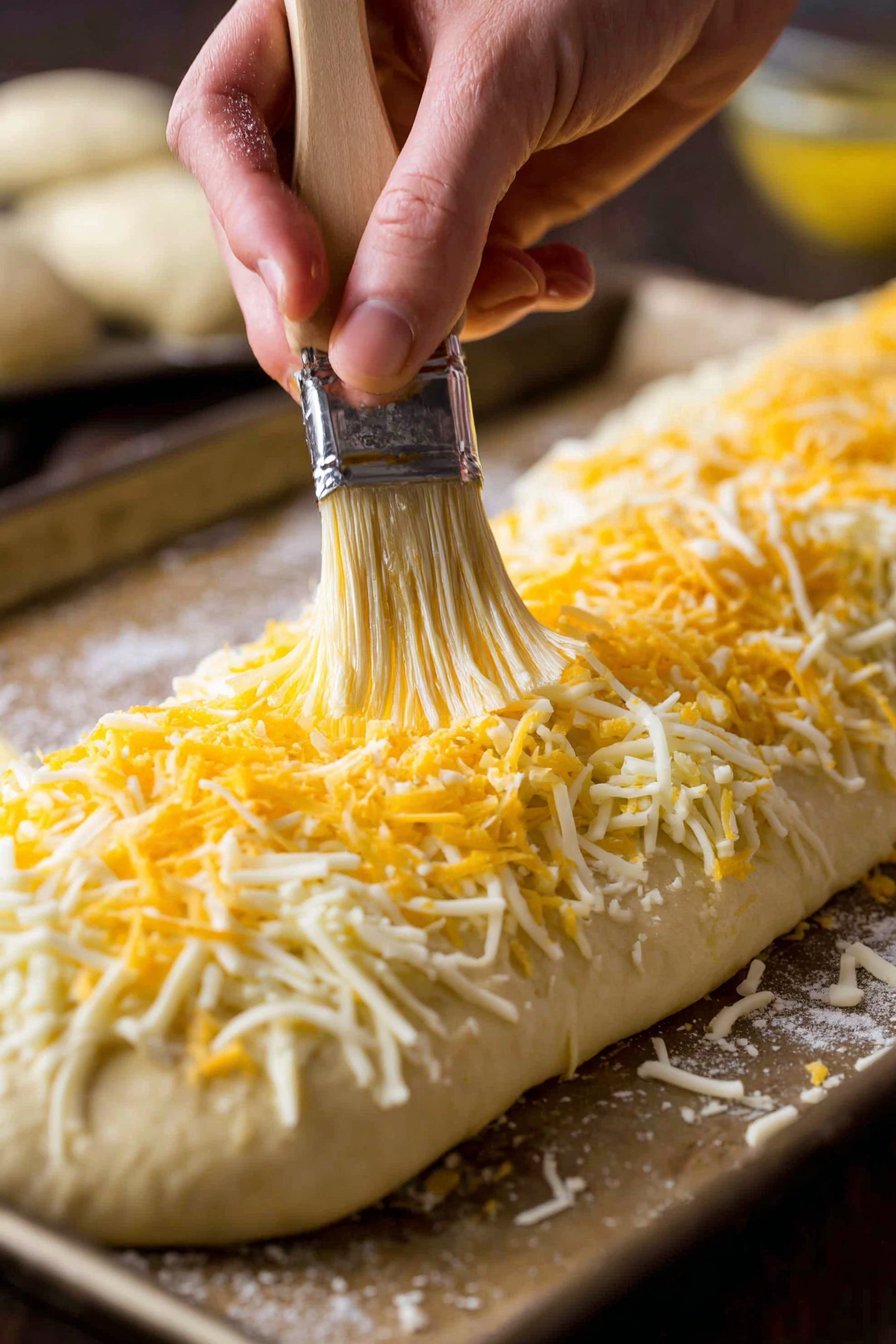 Cheesy Breadsticks instructions process