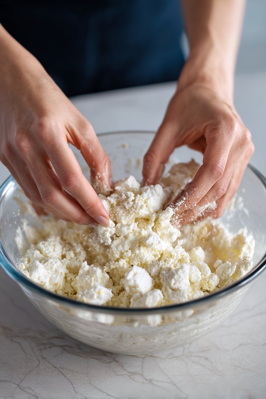 Cottage Cheese Tots instructions process