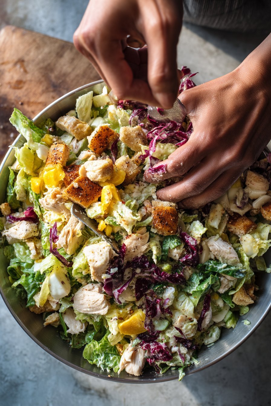 Carnivore Chicken Salad instructions process