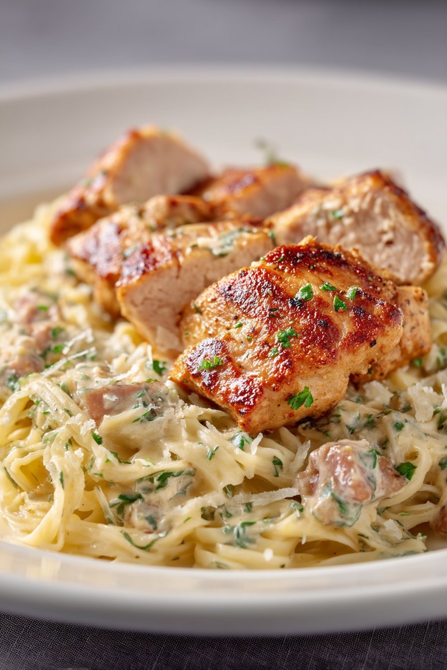 Keto Crack Chicken serving