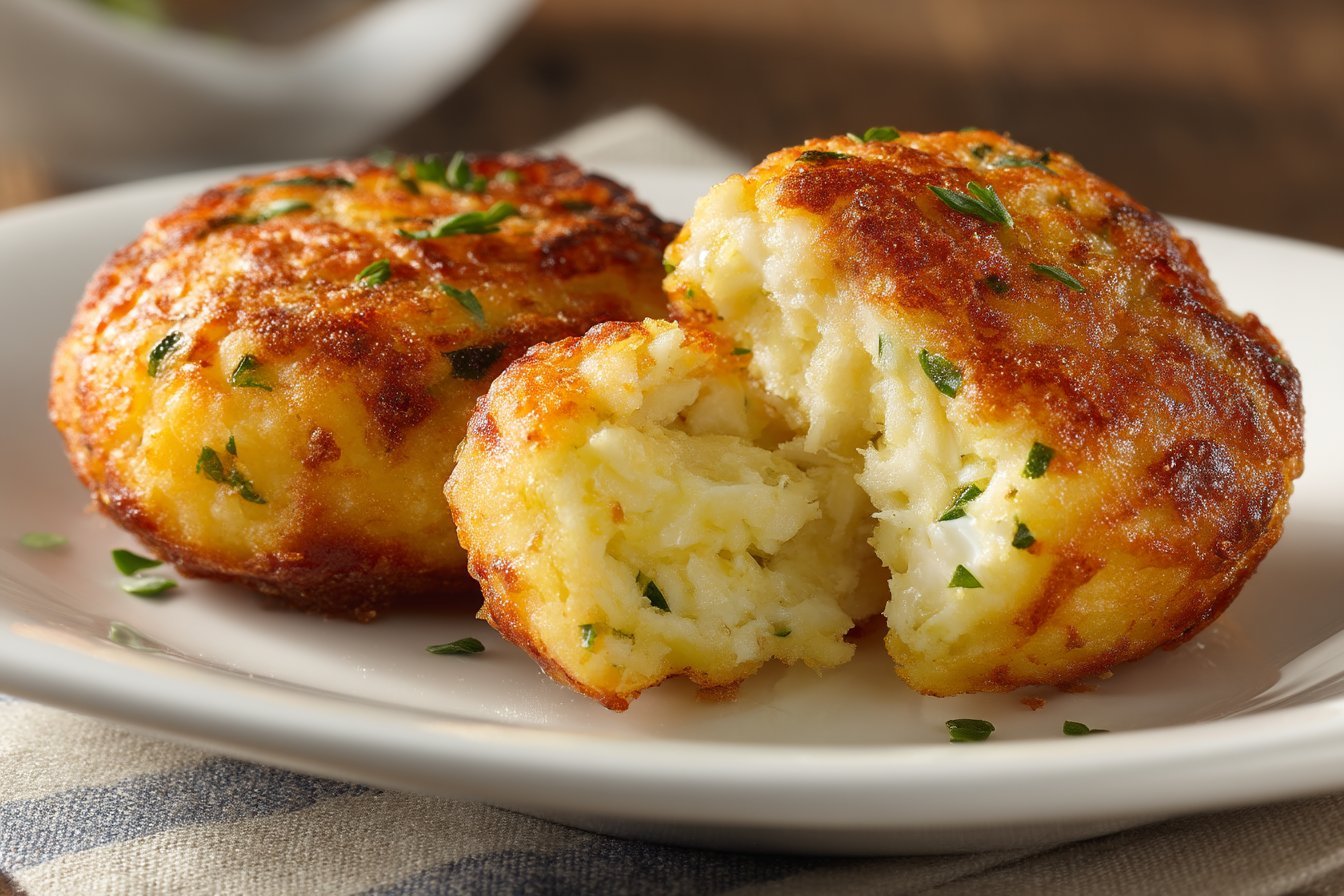 Cottage Cheese Tots recipe card